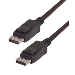 低烟无卤DisplayPort线缆，公头/公头，黑，3米的图片
